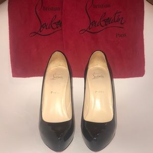 CHRISTIAN LOUBOUTIN
Rolando 120 Patent Leather Pumps